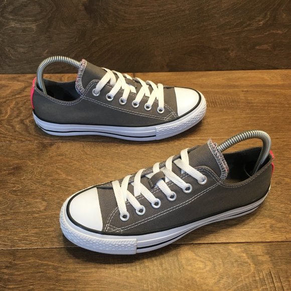 Converse Dual Tongue Gray Canvas Women's 7 Men's 5 - Picture 10 of 12